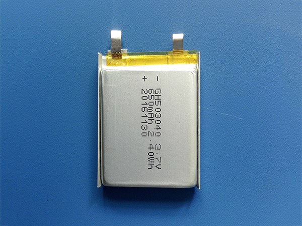 方形电池 503040PL-650mAh